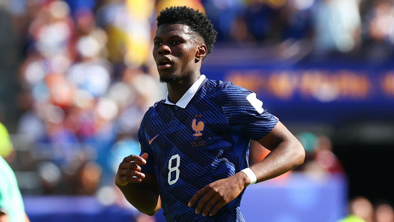 Tchouaméni urges France to top group in honor of absent Deschamps